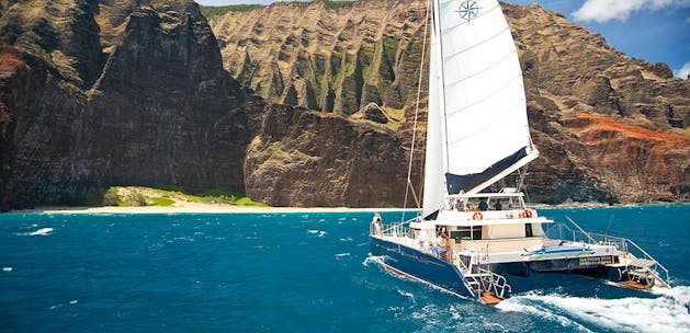 Capt Andy S Star Na Pali Snorkel Bbq Sail Hawaii Adventure Center