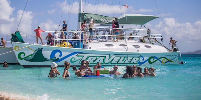 traveler catamaran sailing tour puerto rico