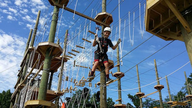 High Ropes Course near Greensboro, NC | Kersey Valley High Ropes