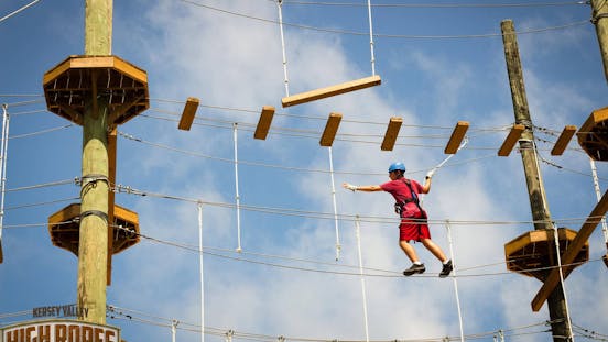 Kersey Valley High Ropes | High Ropes Course NC - near Charlotte