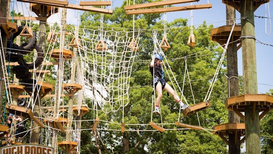 Kersey Valley High Ropes | High Ropes Course NC - near Charlotte