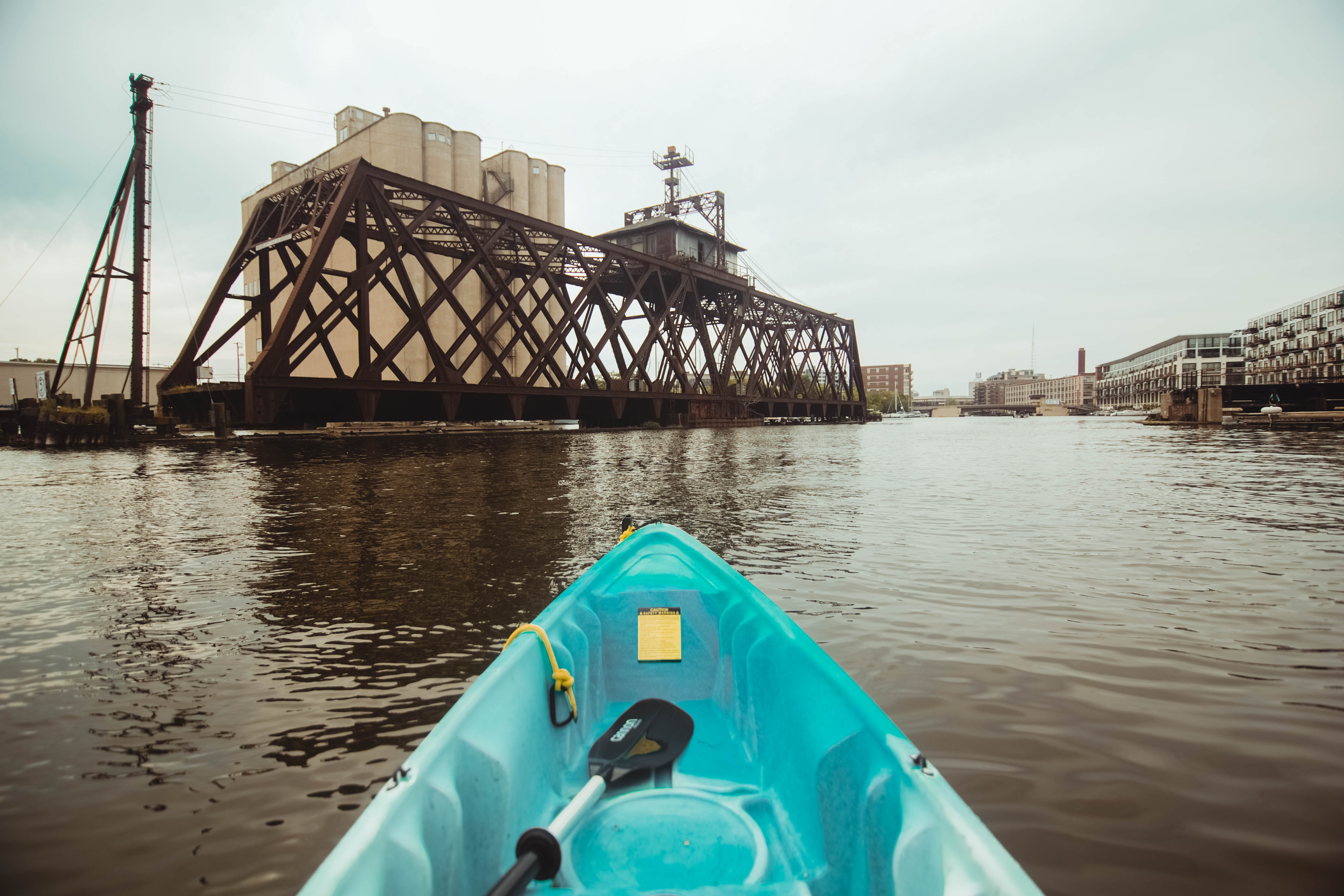 Milwaukee Kayak Rentals on the water