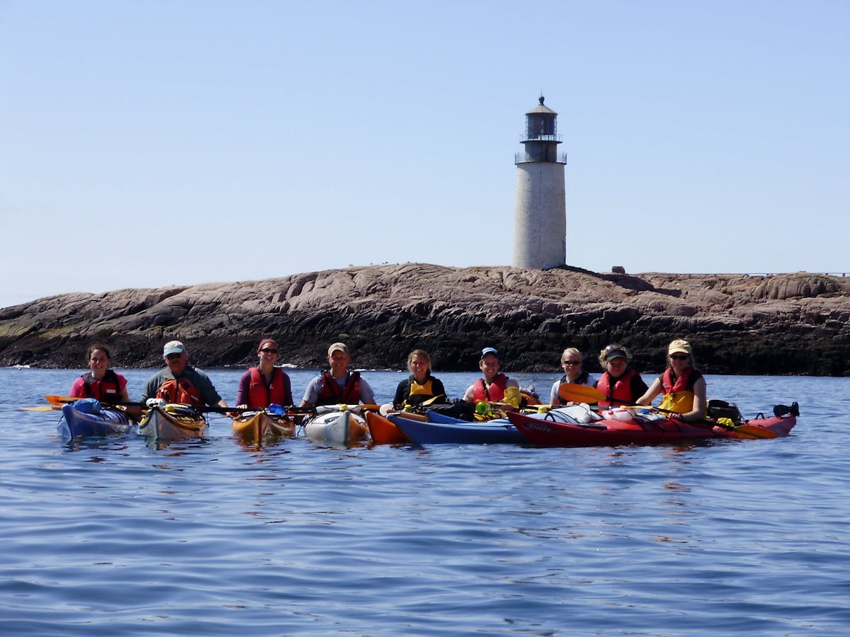 sea kayak tours acadia