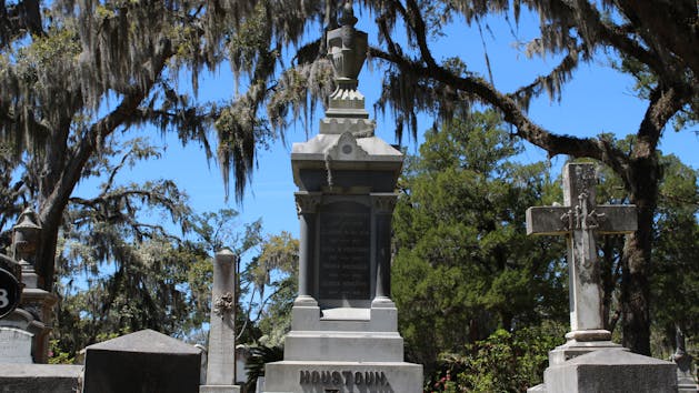 Bonaventure Cemetery Houston grave