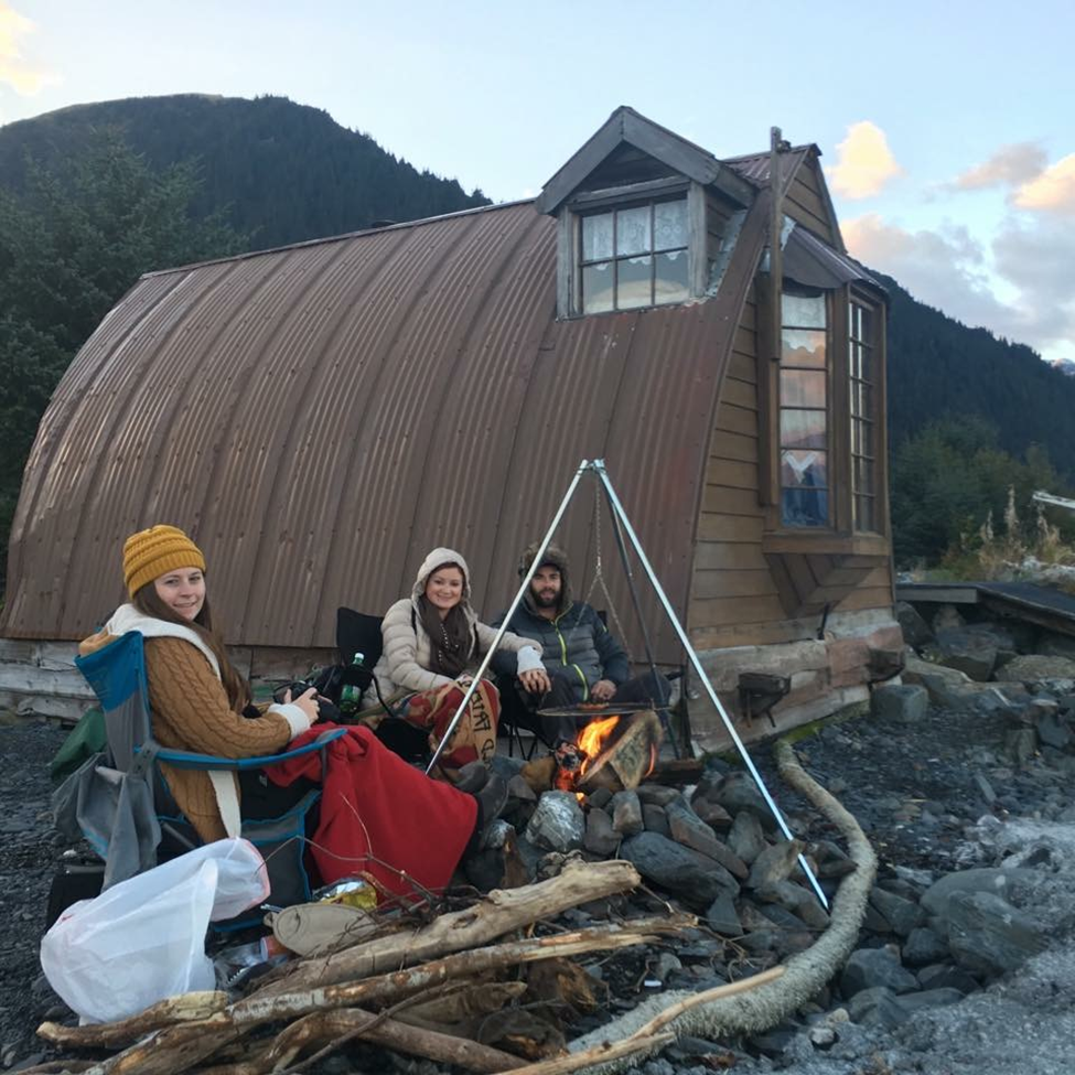 Seaside camping cabin seward alaska miller's landing