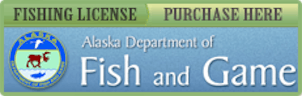Alaska Department of Fish and Game Fishing License 