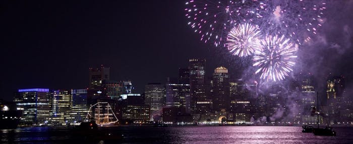 Celebrate Boston Harbor Fireworks from Nantucket Lightship LV-112