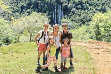limon waterfall dominican republic
