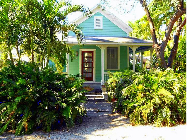 bahama blue Key West cottage