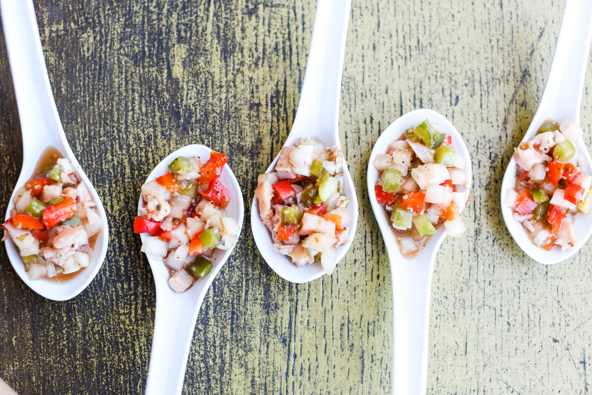 spoonfuls of caribbean conch salad