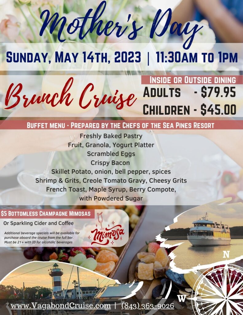 Mother's Day Inside Dining Vagabond Cruises