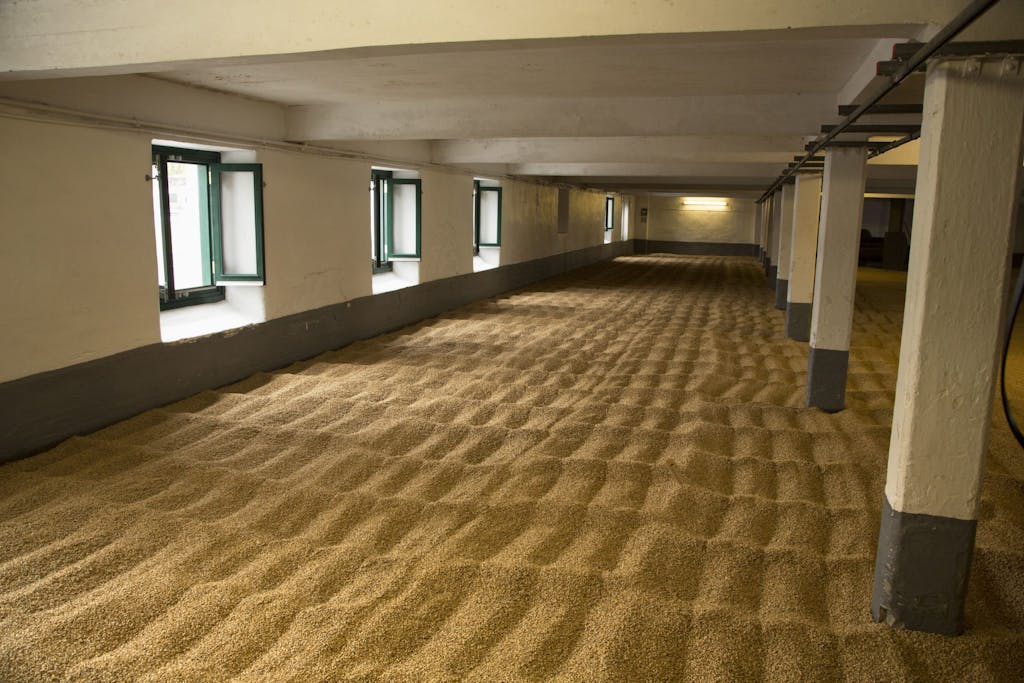 Floors Malting Laphroaig Distillery