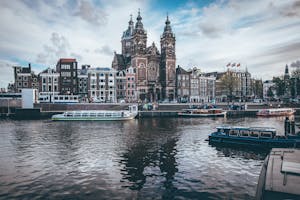 Amsterdam breaks for couples st. Nicolas Church Amsterdam