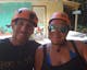 Couple waiting to go on a zipline tour in Maui