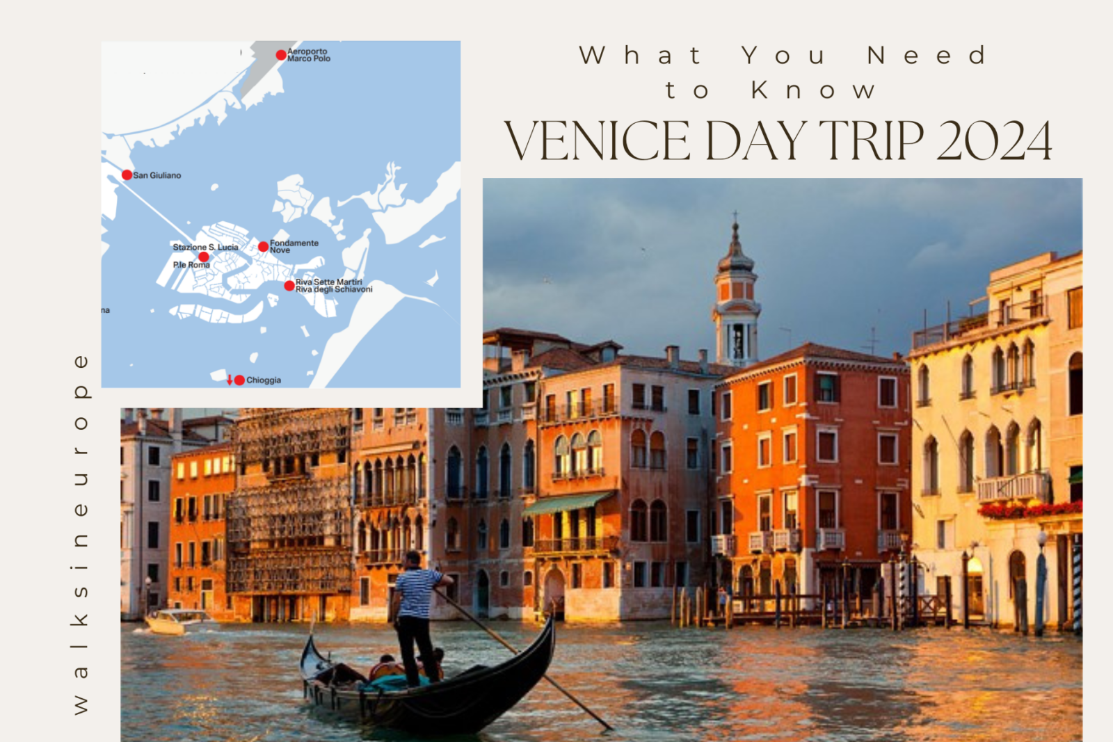 Quick Guide To Venice S 2024 Day Trip Walks In Europe   Photo Collage Christmas Card  1600x1067 