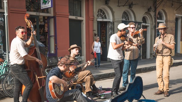 Street Performers in New Orleans