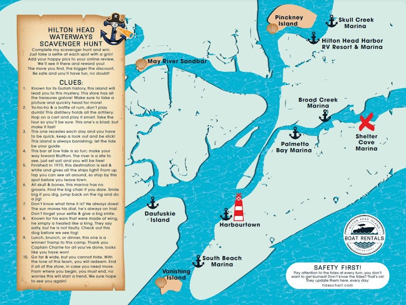 Promotional Details | Hilton Head Island Boat Rentals