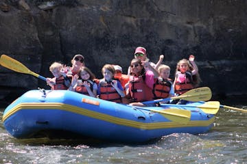 Easy and safe rafting in Gunnison