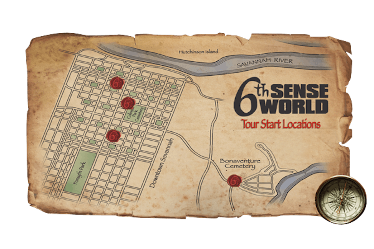6th Sense World map