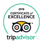 2018 Certificate of Excellence Tripadvisor