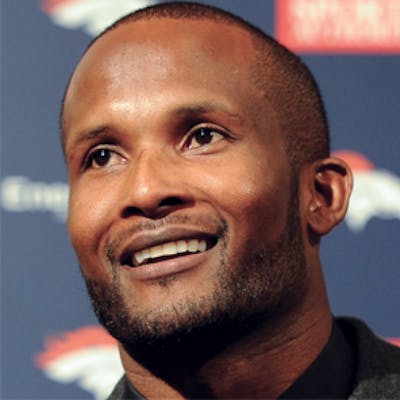 Denver Broncos Champ Bailey #24 NFL FOOTBALL Women's Cut Size