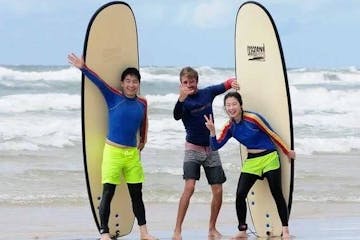 Intermediate Surfing Lesson at Surfers Paradise
