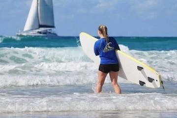 Private Surfing Lesson at Burleigh Australia
