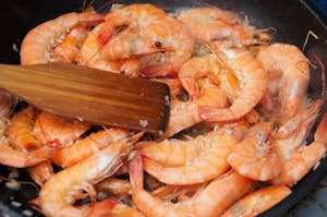 Charleston Food, Local Shrimp 