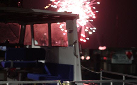 Oak Bluffs Illuminations Fireworks Cruise