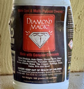 The best dive mask defog is called Diamond Magic.