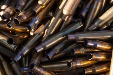 bullet casings from the range702