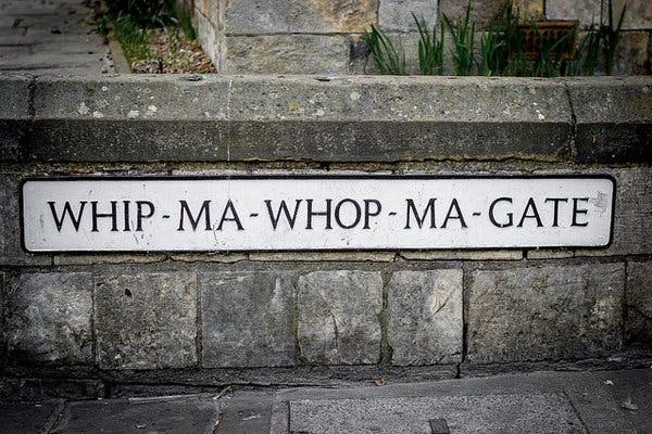 Street Names In York