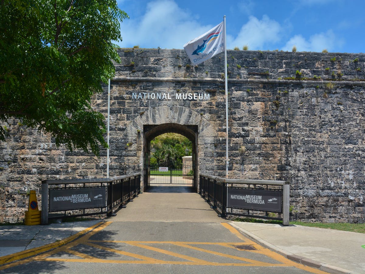 Entrance to the National Museum of Bermuda
