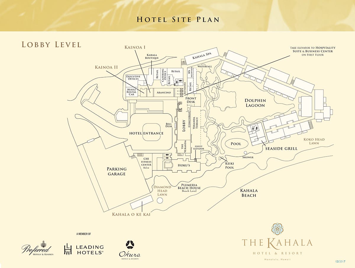 Kahala Hotel & Resort - Site Plan