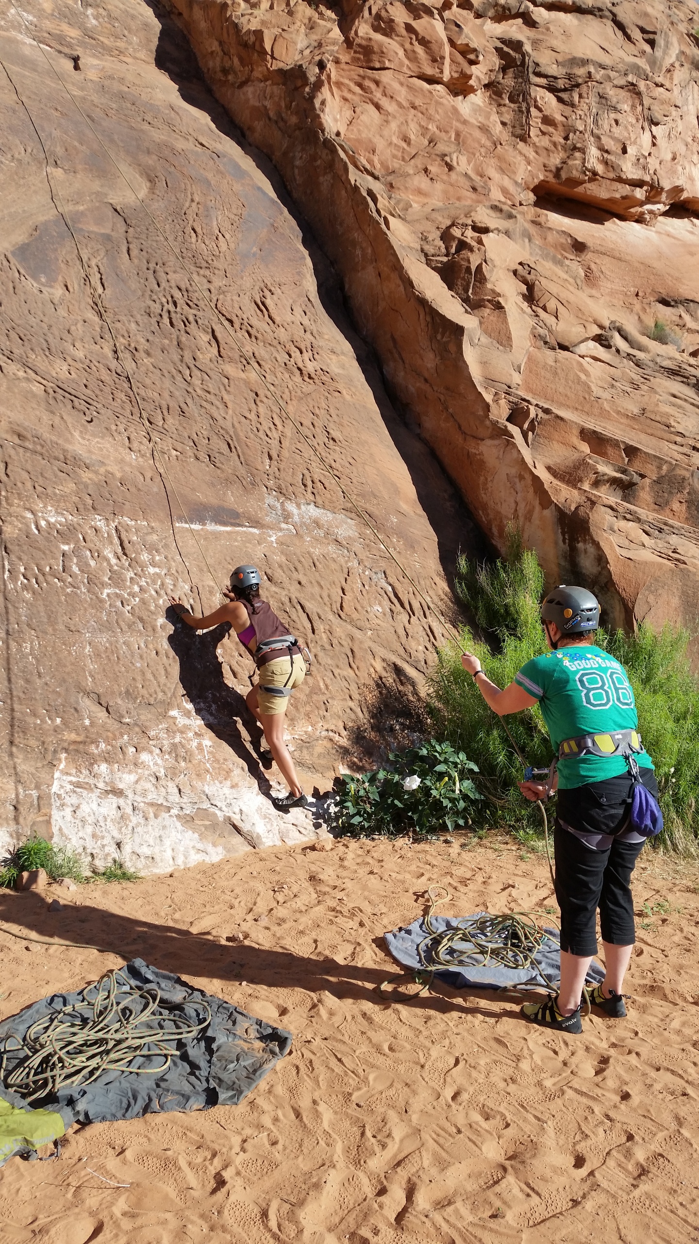 Moab 1 2 Day Rock Climbing Front Range Climbing Company