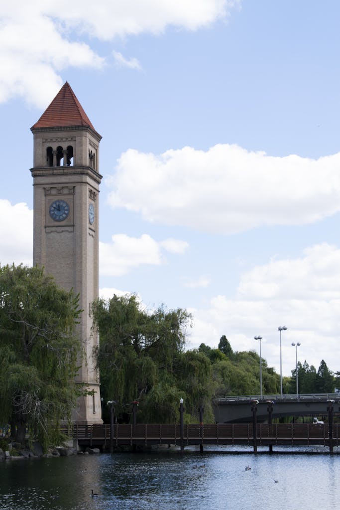 Clocktower in Riverfront Park