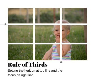 Rule of Thirds example