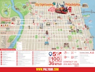 Philadelphia Sightseeing Map Philadelphia Sightseeing Tours Map 