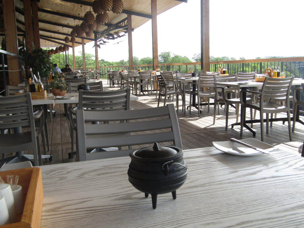 The Lookout Cafe Victoria Falls Outdoor Seating