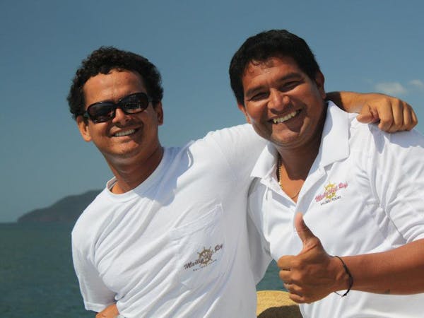 Crew of Marlin del Rey catamaran