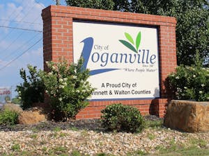 Loganville Georgia Sign