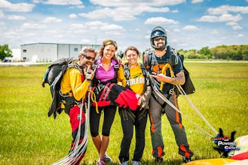 skydiving in Angola, IN