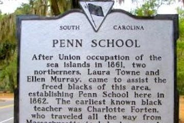 South Carolina Penn School Plaque