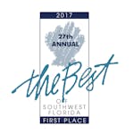 27th Annual The Best of Southwest Florida First Place logo