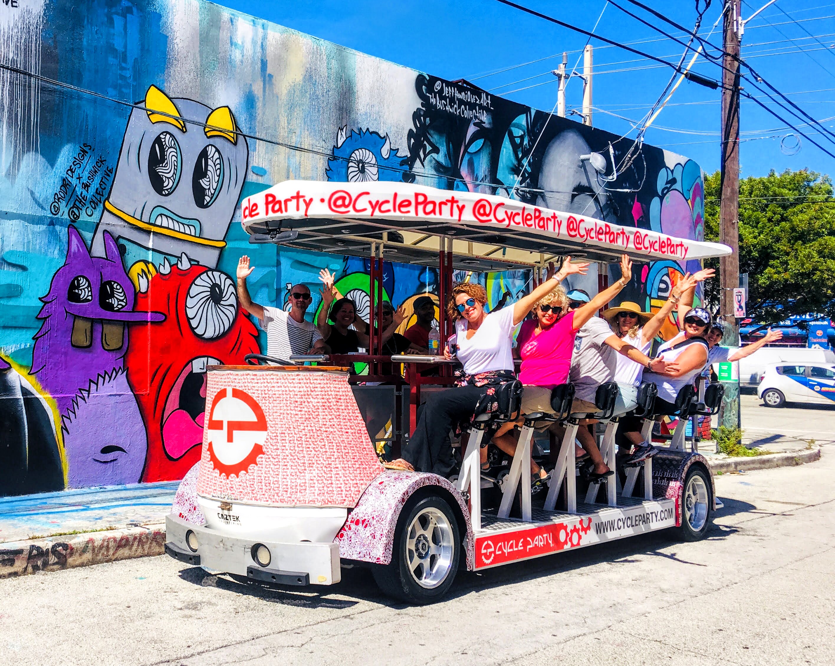 bar crawl bike