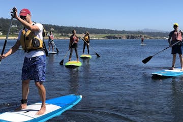 Pebble Beach Paddle Board Lesson