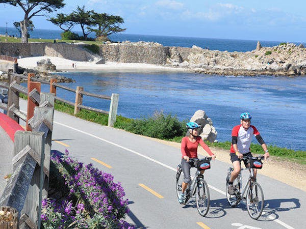 17-Mile Drive Bicycle Tour adventures by sea
