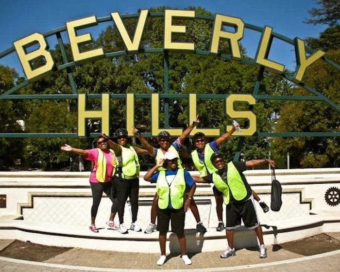 Bike Tours Of Los Angeles, California - Beverly Hills Sign