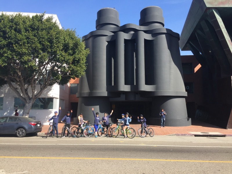 explore Los Angeles in a day on a bike
