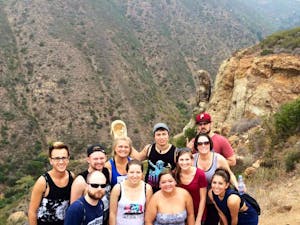 Group on Malibu Hike